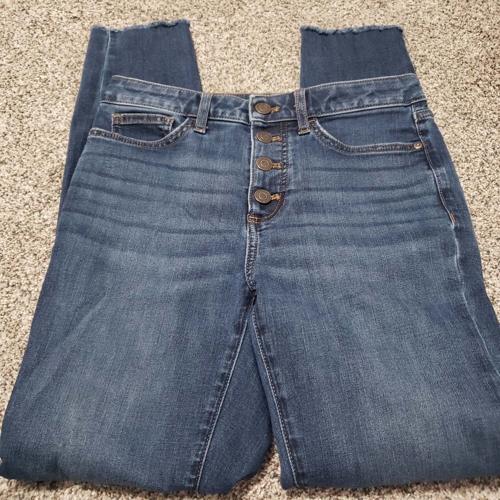High Rise Skinny Jeans (6 Long)